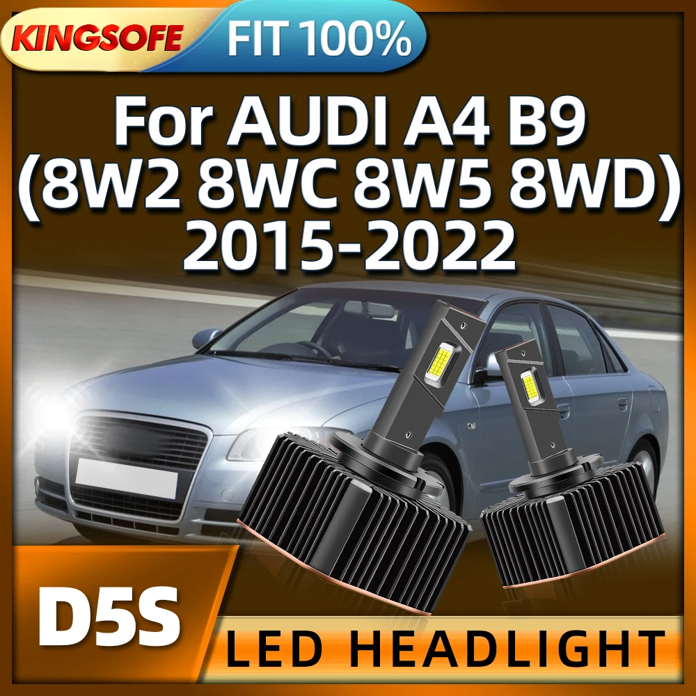 

Roadsun D5S LED Headlights HID Bulb 130W Car Light For AUDI A4 B9 8W2 8WC 8W5 8WD 2015 2016 2017 2018 2019 2020 2021 2022