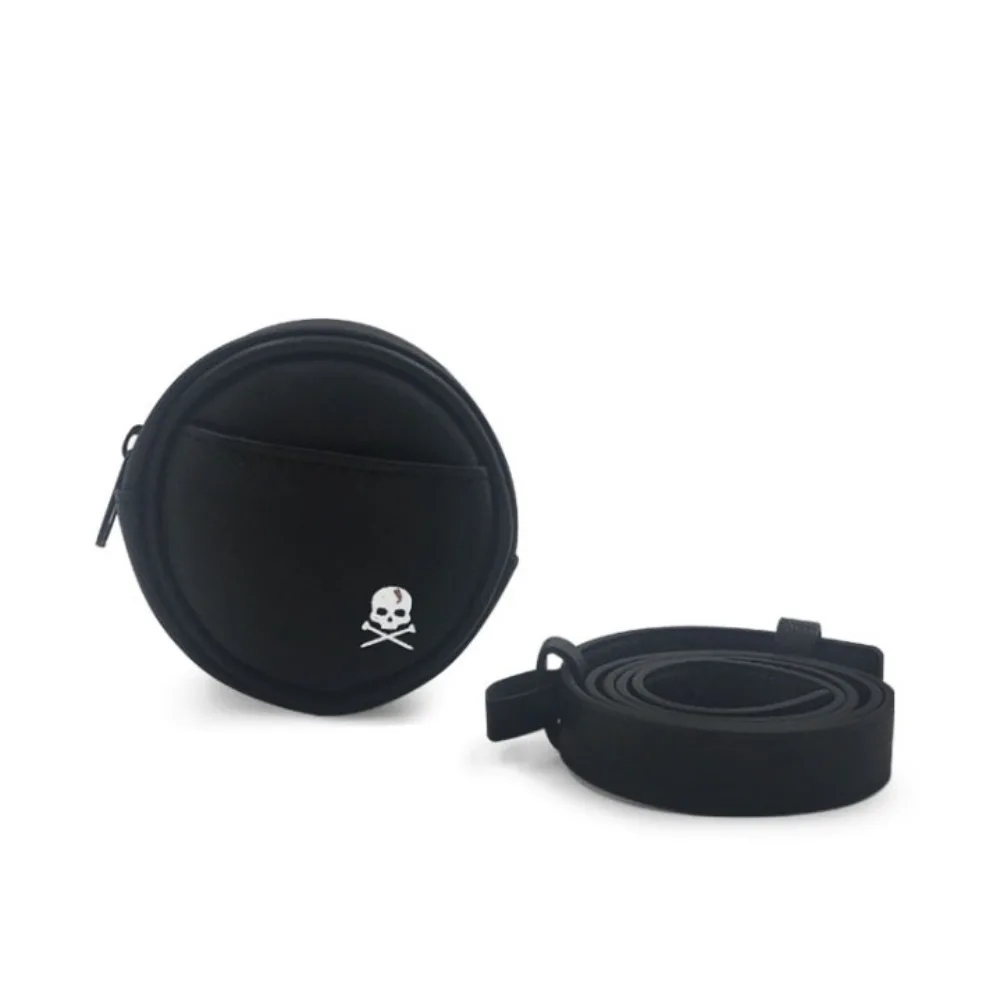 

Кожаная поясная сумка для гольфа, держатель для футболки с 4 мячами, чехол для хранения гольфа, многофункциональный круглый зажим для хранения мячей для гольфа для мужчин/женщин