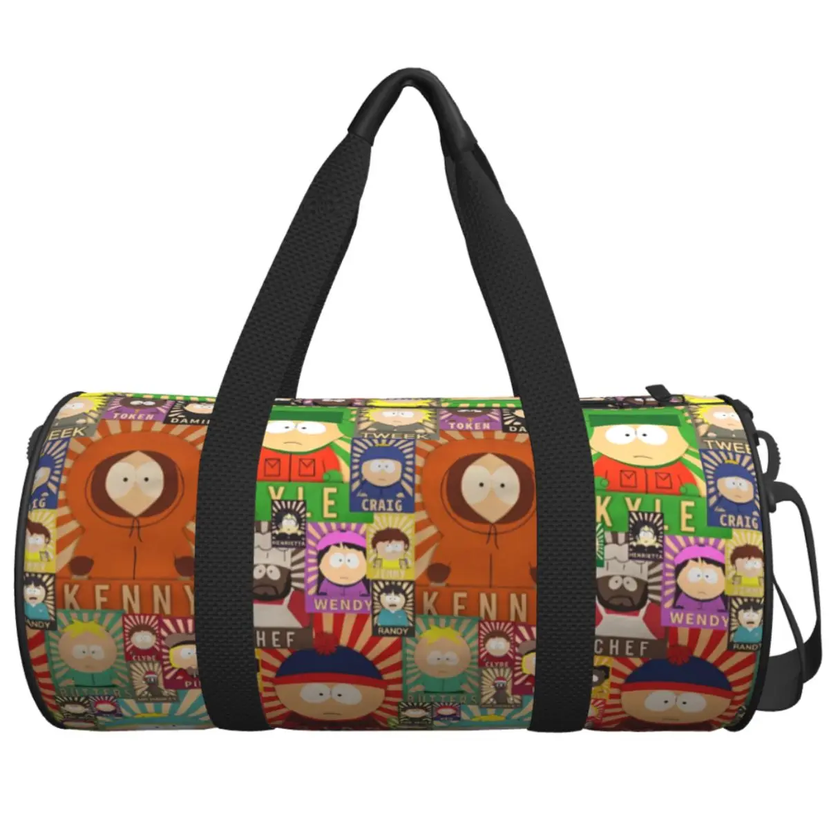 

Kyle Craig Butters Eric Theodore Спортивные сумки Southparks Аксессуары для спортзала Спортивная сумка Уличная сумка для пар Дорожная забавная сумка для фитнеса