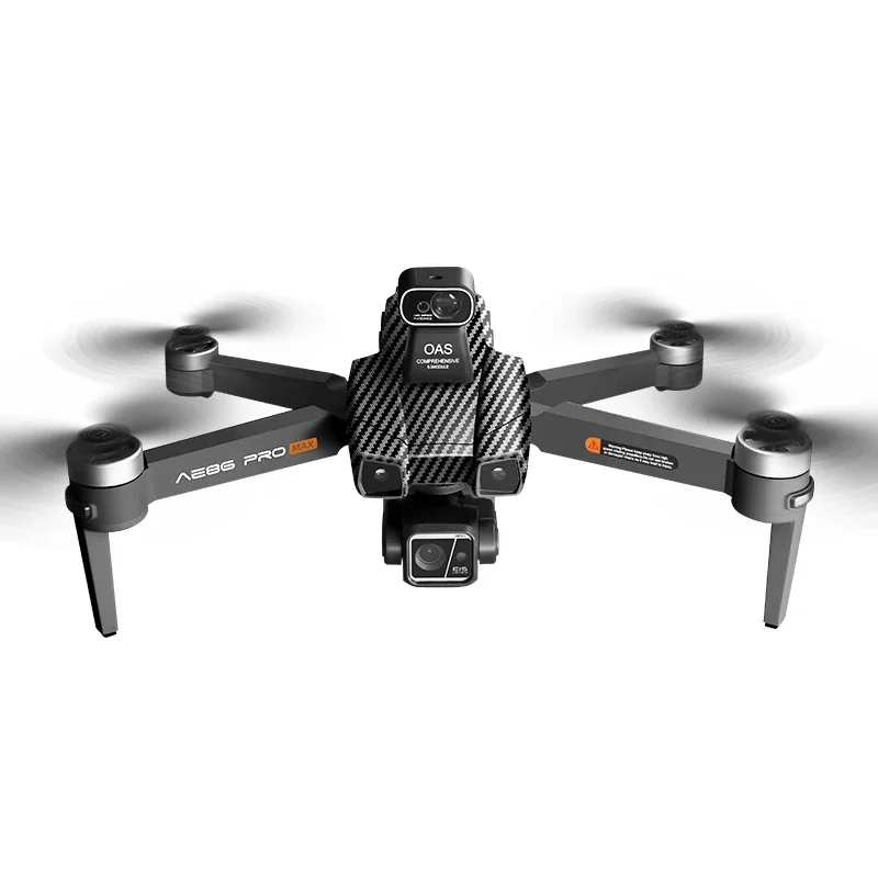 طائرة بدون طيار احترافية AE86 PRO Max + مع كاميرا 8K HD 3 محاور Gimbal للتصوير الجوي وتجنب العوائق FPV GPS Dron RC Quadcopter