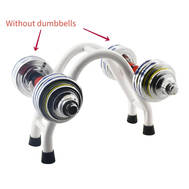 Barbell Storage Racks Household Antiskid Rubber Pad Dumbbell Placing Rack Dumbbell Bearing 100kg Dumbbell Accessories SJ