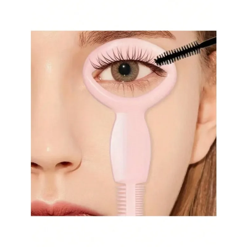 3-in-1 Makeup Essential: Mascara Shield, Wimpernkamm und Augenbrauenpflegebürste, wiederverwendbares Werkzeug für makellose Wimpern und Brauen