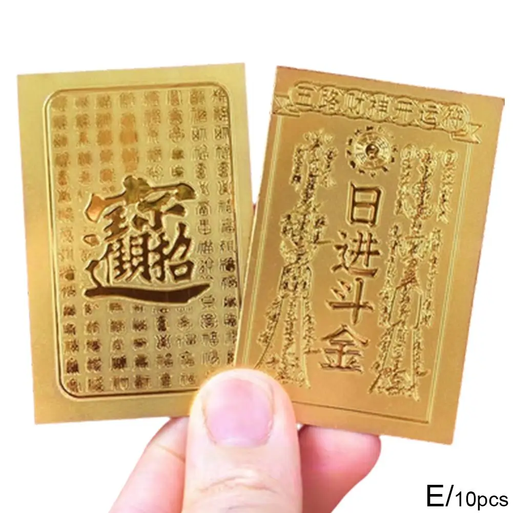

Китайский фэн-шуй Бог богатства Будда Амулеты Карта для бизнеса Fortuna Treasure Lucky Home Decor Новый год Good Wish Stick Q3F6