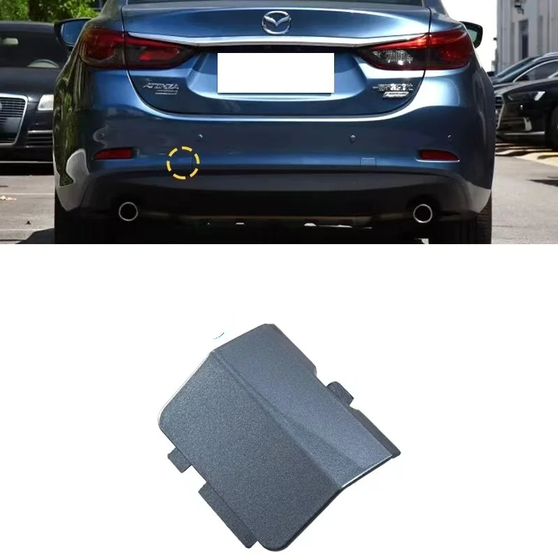 Car Rear Bumper Tow Hook Cover Lid Towing Trailer Hauling Eye Cap For Mazda 6 Atenza Sedan 2013 2014 2015 2016