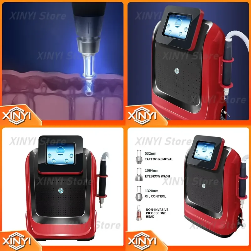 for Laser Beauty Machine for Tattoo Removal Portable Nd Yag Laser Pico Laser ps head 1320 1064 532nm Beauty Machine