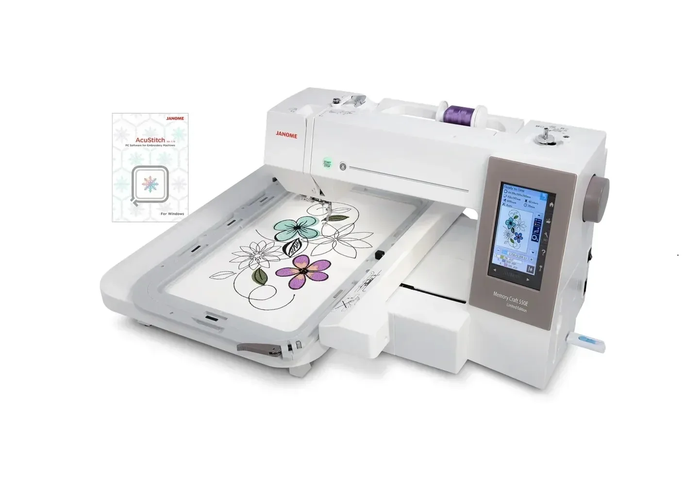 

Прямая поставка Janome hine вышивка, Memory Craft, 550E