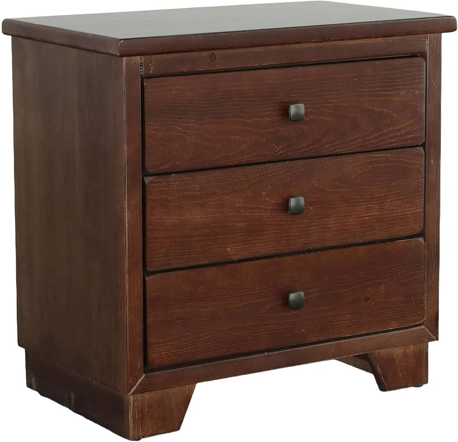 Diego Nightstand Espresso Finish Compact Size Perfect Bedroom StorageSolution Sturdy Construction bedroom furniture