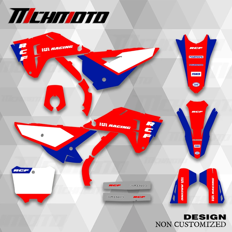 

MCHMFG новый стиль графические наклейки комплект наклеек для HONDA CRF CRF250R 450R 2025 2026 2027 CRF450R
