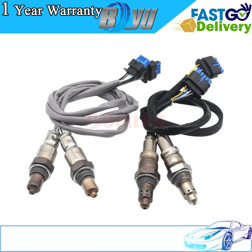 4 قطعة سيارة ML3A-9Y460-DB ML3A-9G444-AA ML3A-9F472-EA نسبة الهواء إلى الوقود لامدا O2 الأوكسجين الاستشعار لفورد F-150 3.3L 5.0L 2021-2023