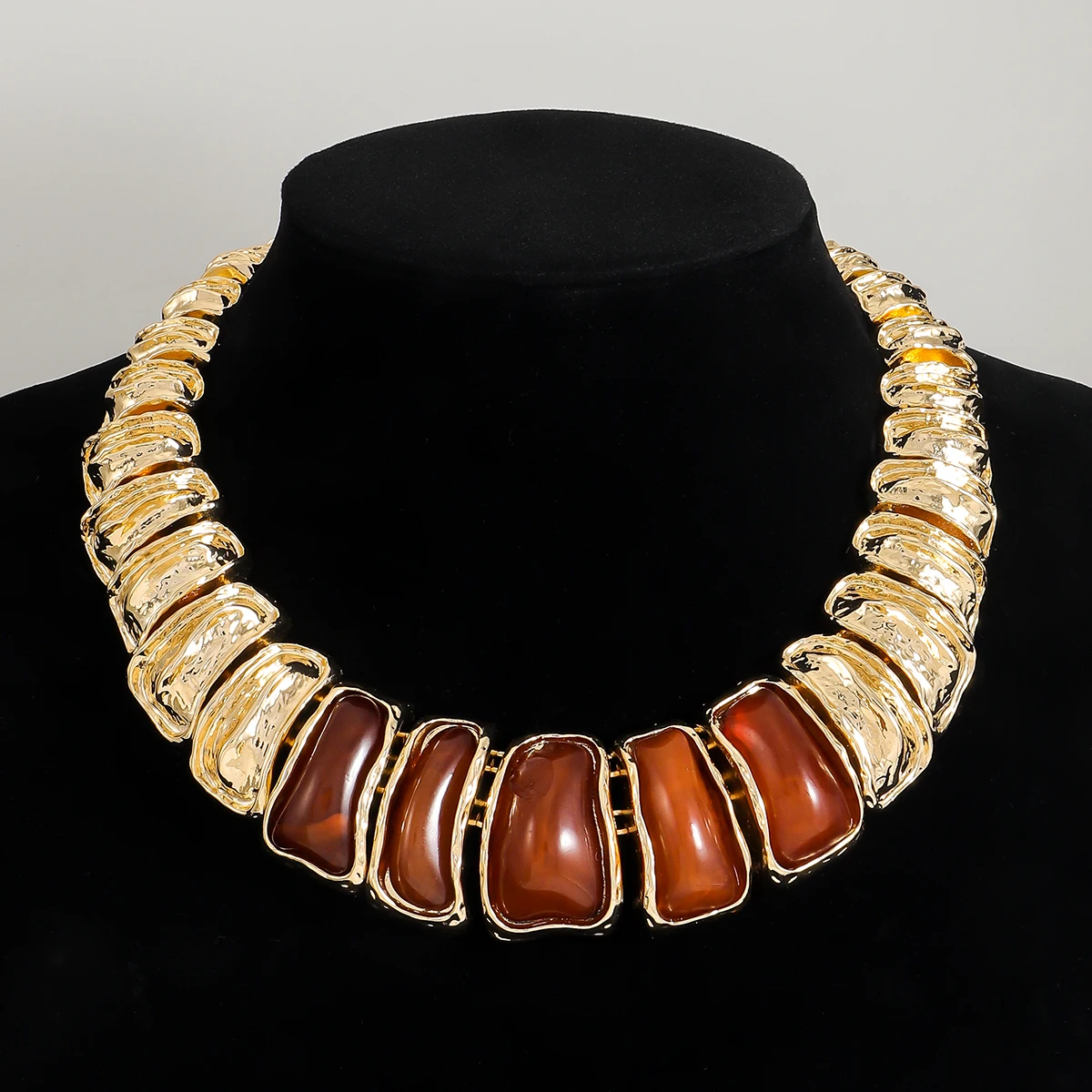 

Dvacaman Fashion Heavy Hiphop Necklaces for Women Geometric Vintage Punk Style Luxury Collares Para Mujer Party Jewelry Gift