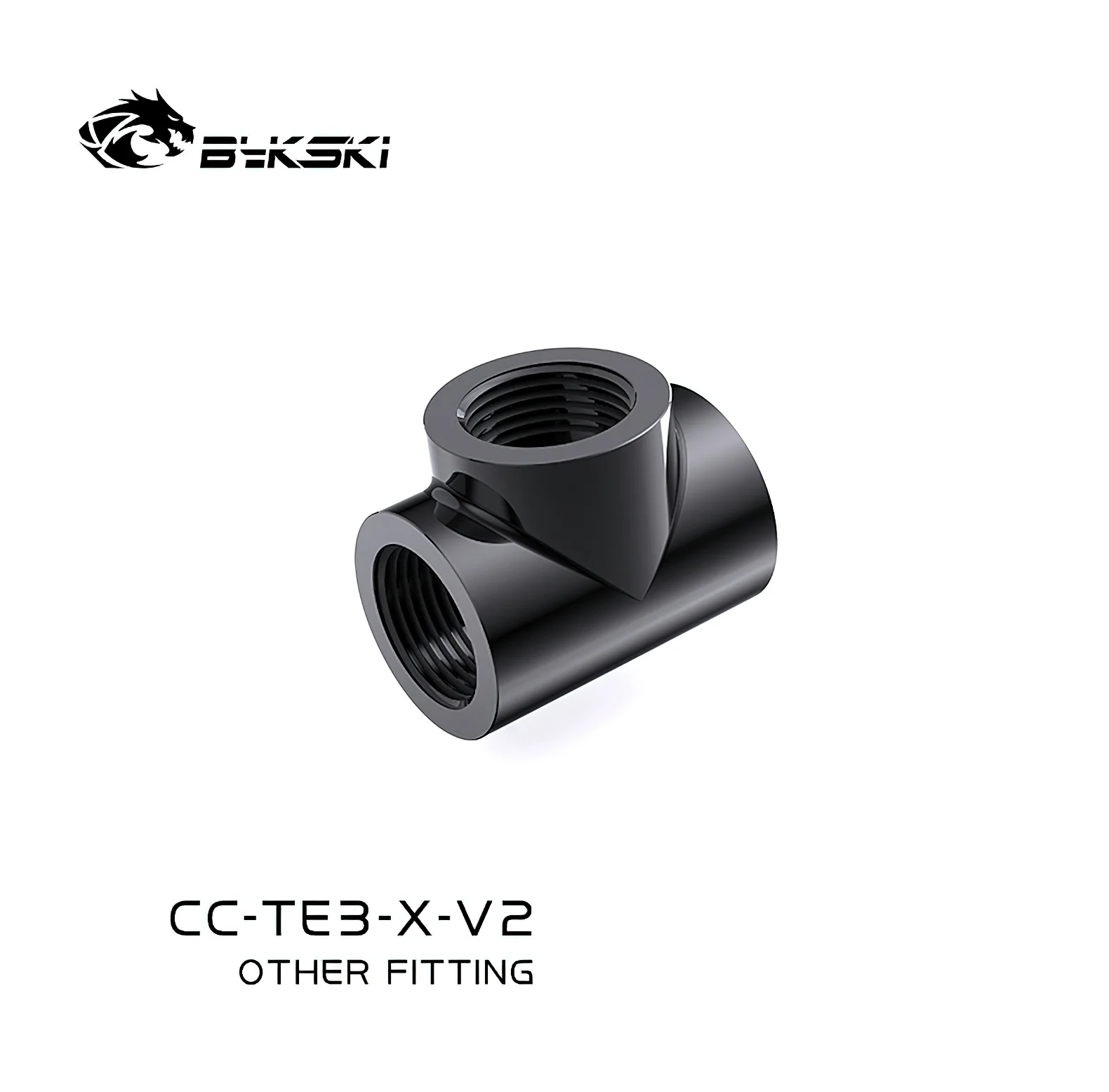 Bykski Multi-Way Fitting Connector 3 Ways CC-TE3-X-V2