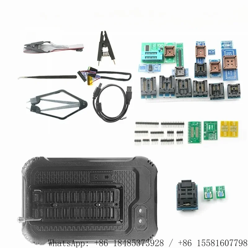 T48 Programmer Full Adapters High Speed IC EEPROM Flash Chip Burn Tool