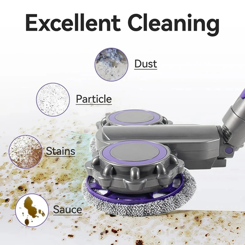 

Насадка для электрической швабры AT17 для пылесоса Dyson V10 Slim/V12 Detect Slim, детали с водяным рычагом и замком триггера