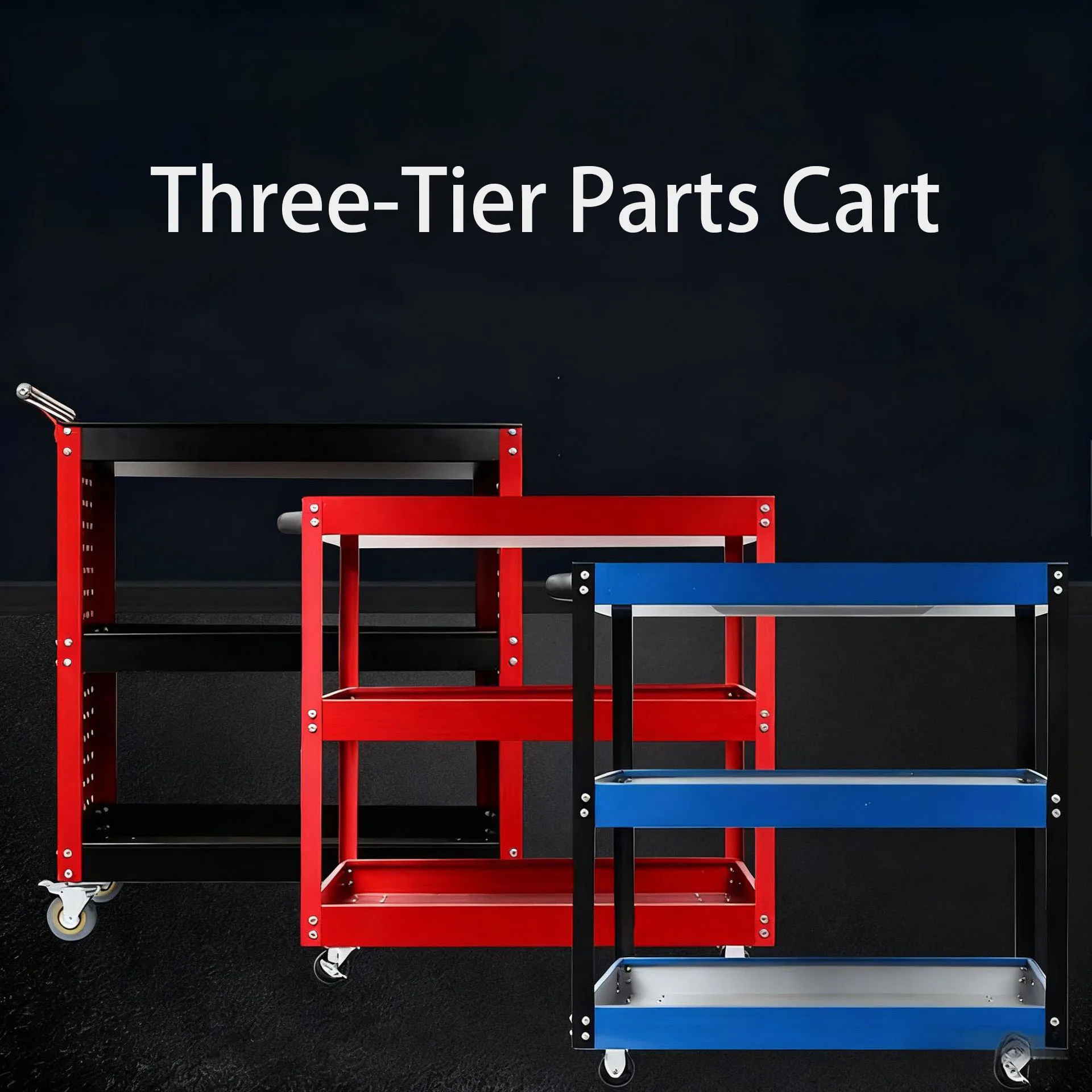 ユニバーサルローリングワークステーション-設定を問わず機器を整理整頓して輸送できる階層型カート