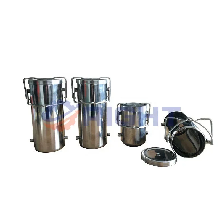 

550ml 1200ml Launder-ometer Cylinder Color Fastness to Dry Cleaning Wash Cup