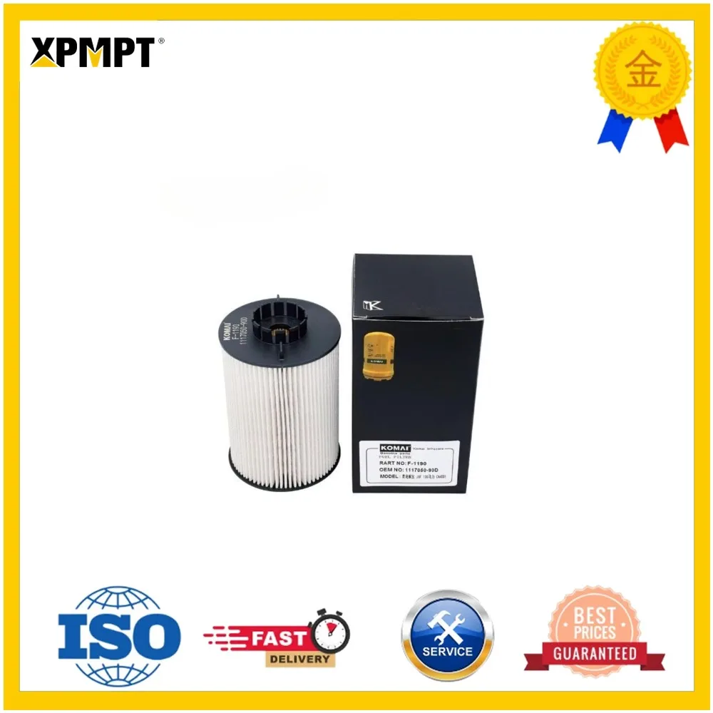 

1 Piece Fuel Filter Element 111705090D 1117050-90D Fits Compatible with Faw Jiefang J6F Truck Engine