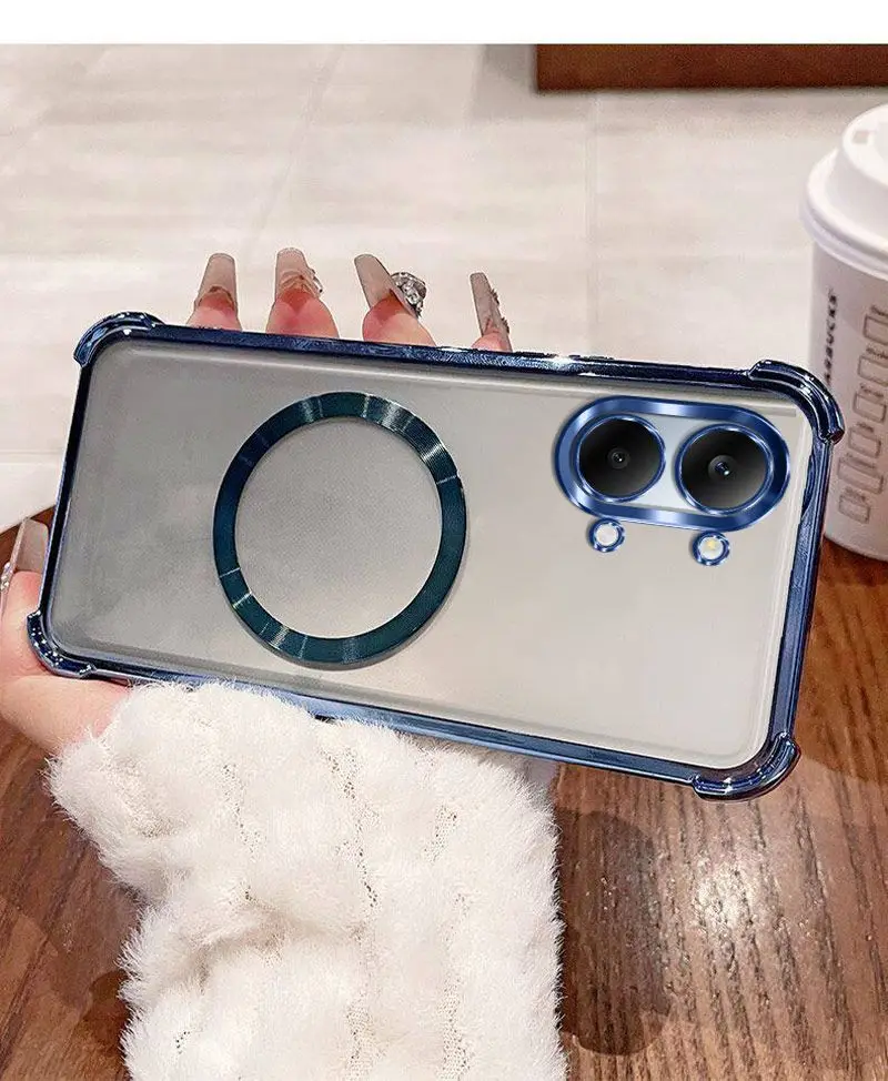 Hülle für POCO X8 Pro/X8 Pro Max, vierfach stoßfest, TPU, CD-Muster, magnetischer Ring, Schutzhülle für Xiaomi Poco X8Pro Max, Paar-Hülle – Detail 13