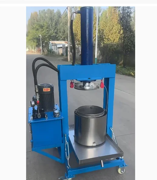 Commercial Electric Juicer & Distiller Stainless Steel Hydraulic Fruit & Vegetable Oil Residue Extractor Honey Lees Separator