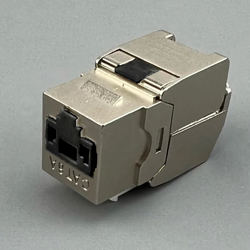 10PCS RJ45 Port Lock With 1Key Ethernet Hub Port RJ45 Female Anti Dust Cover Cap Protector Compatible With Computer Router