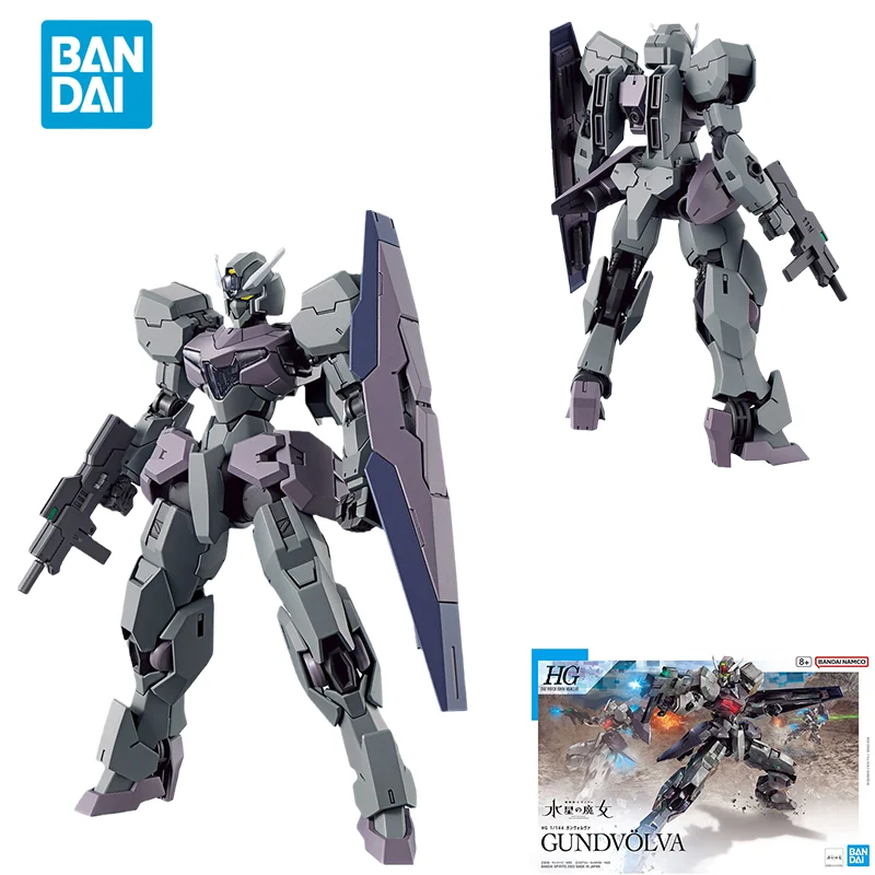 Spot Direct Delivery Bandai Original Anime Collectible GUNDAM Model HG 1/144 GUNDVOLVA Action Figure Assembly Toys for Kids Gift