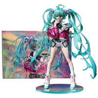 24cm Anime Hatsune Miku Action Figures Beautiful Girl Trendy Singer Figures Model Toys Kawaii Doll Children's Christmas Present