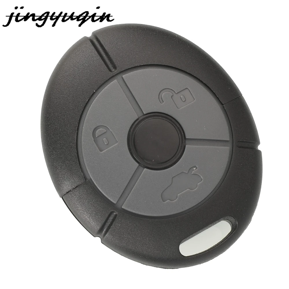 jingyuqin 3 Button Remote Car Key Case Shell For Rover MG TF ZR ZS 25 45 Rio Auto Keyless Fob Cover Replacement Housing