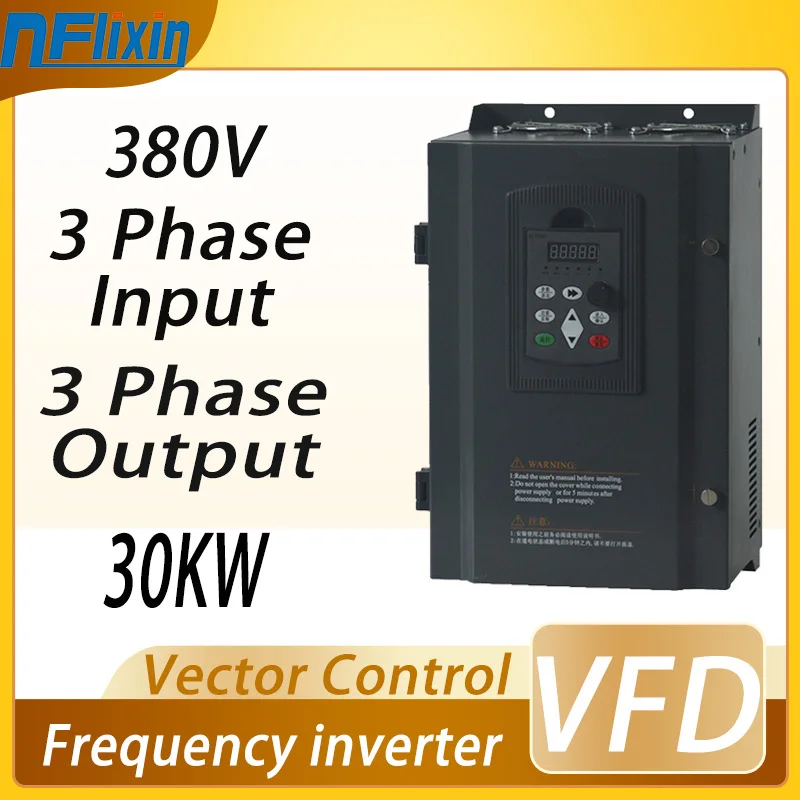 Economical VFD 380V Variable Frequency Drive Converter Inverter 15kW-55kW Motor Speed Controller