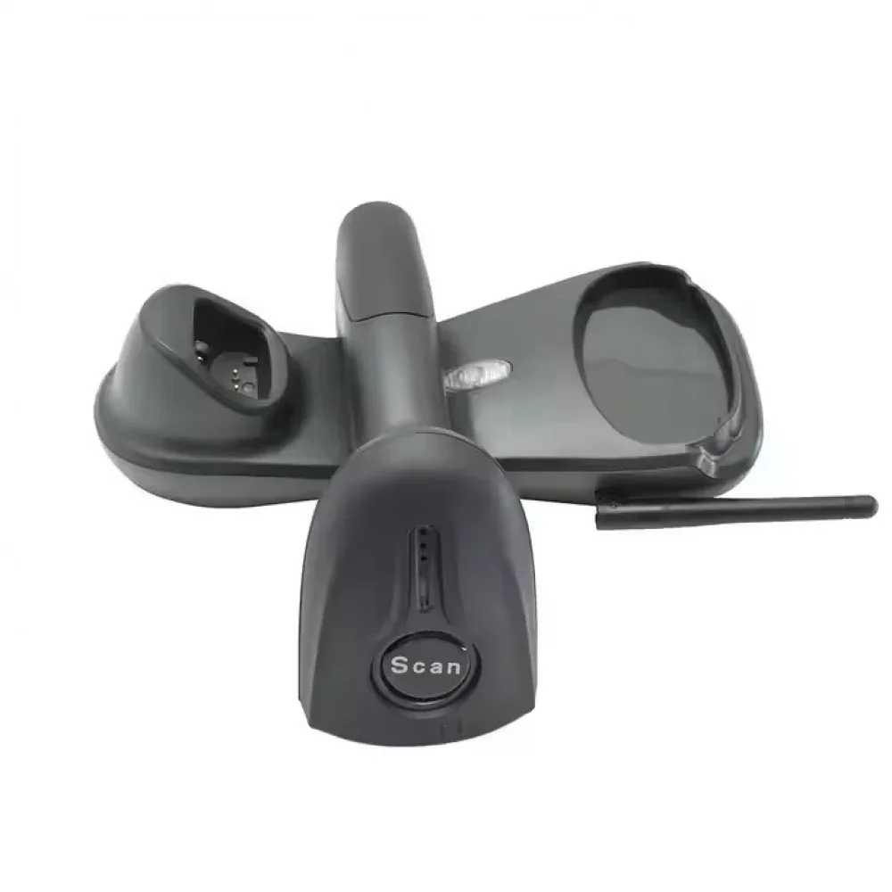 Excellent 433MHz Wireless 1D Barcode Scanner - Fast 32-bit Decoding, USB Wired & Wireless Free Switching