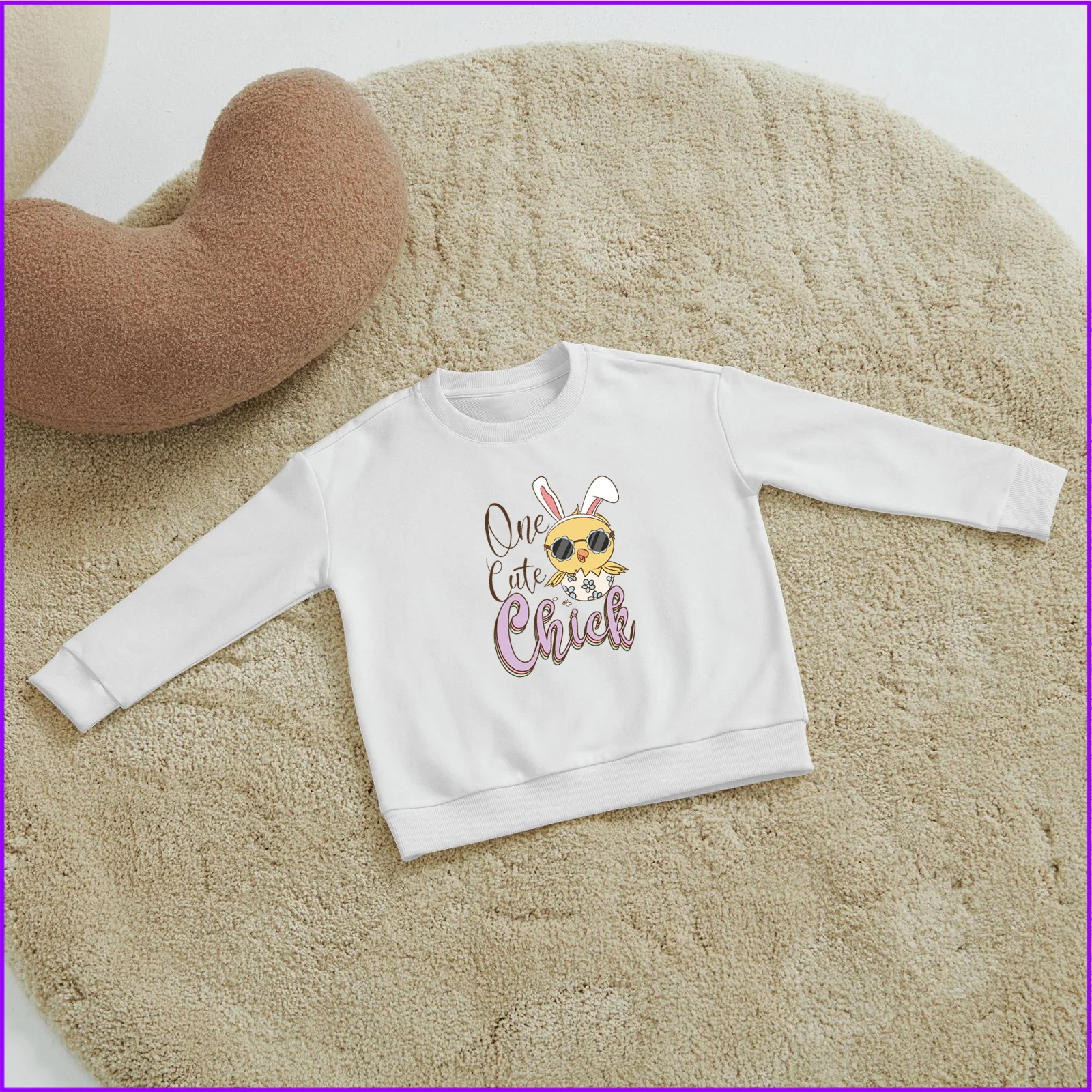 One Cute Chick Girlfriends Gift Sja23b Kids Boys Girls Hoodies Sweatshirts Outerwear Sweaters Winter Teenagers Tweens Designer L