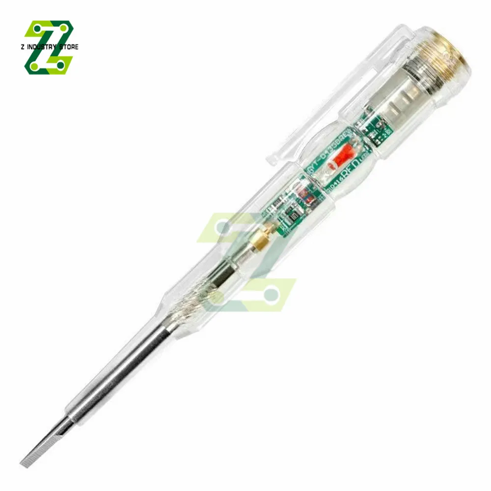 Induced Electric Tester Pen Screwdriver Probe light Voltage Tester Detector AC/DC 70-250V Test Pen Electrical Line Detector