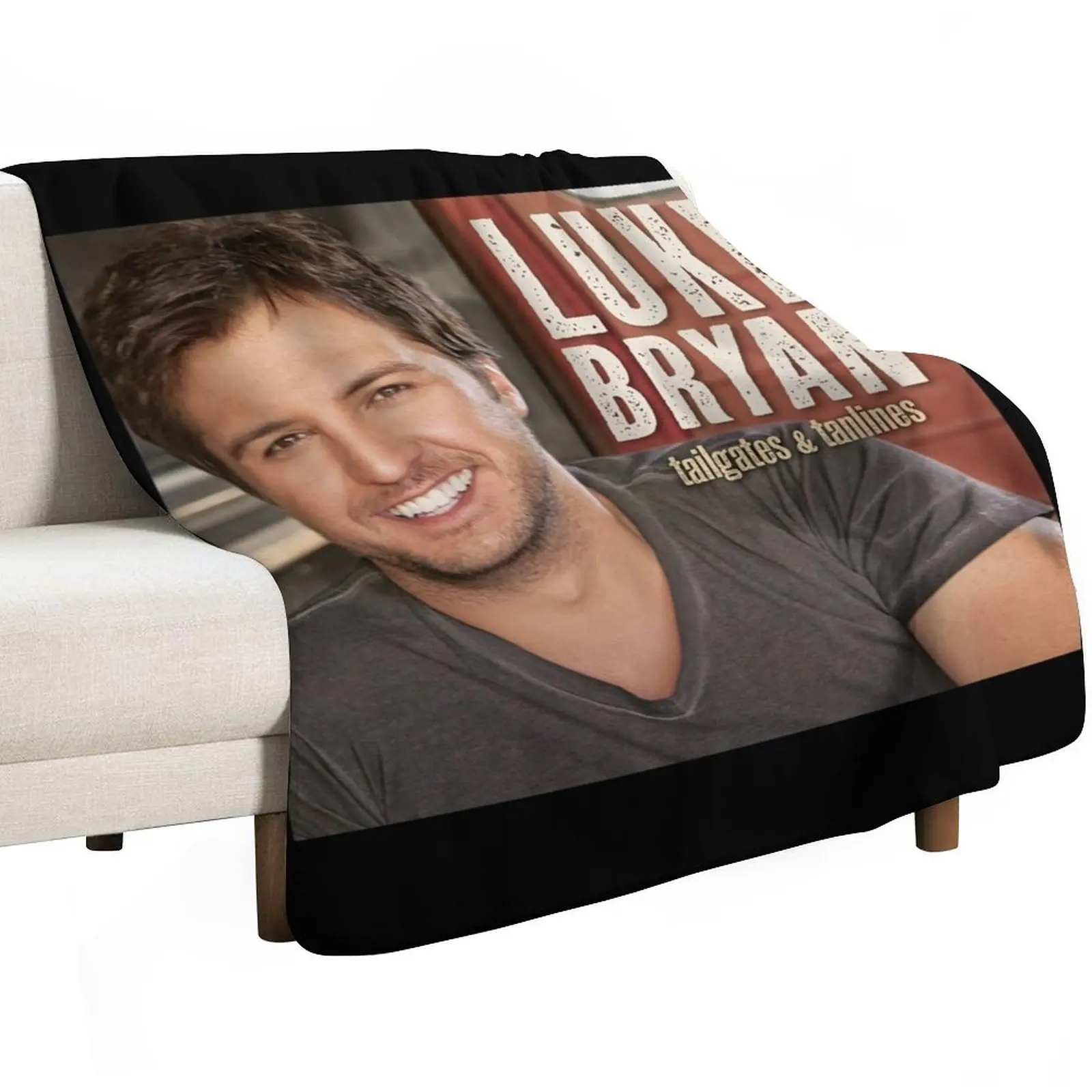 Tailgates tanlines Throw Blanket for sofa Summer Warm valentine gift ideas Flannel Blankets For Sofas Blankets