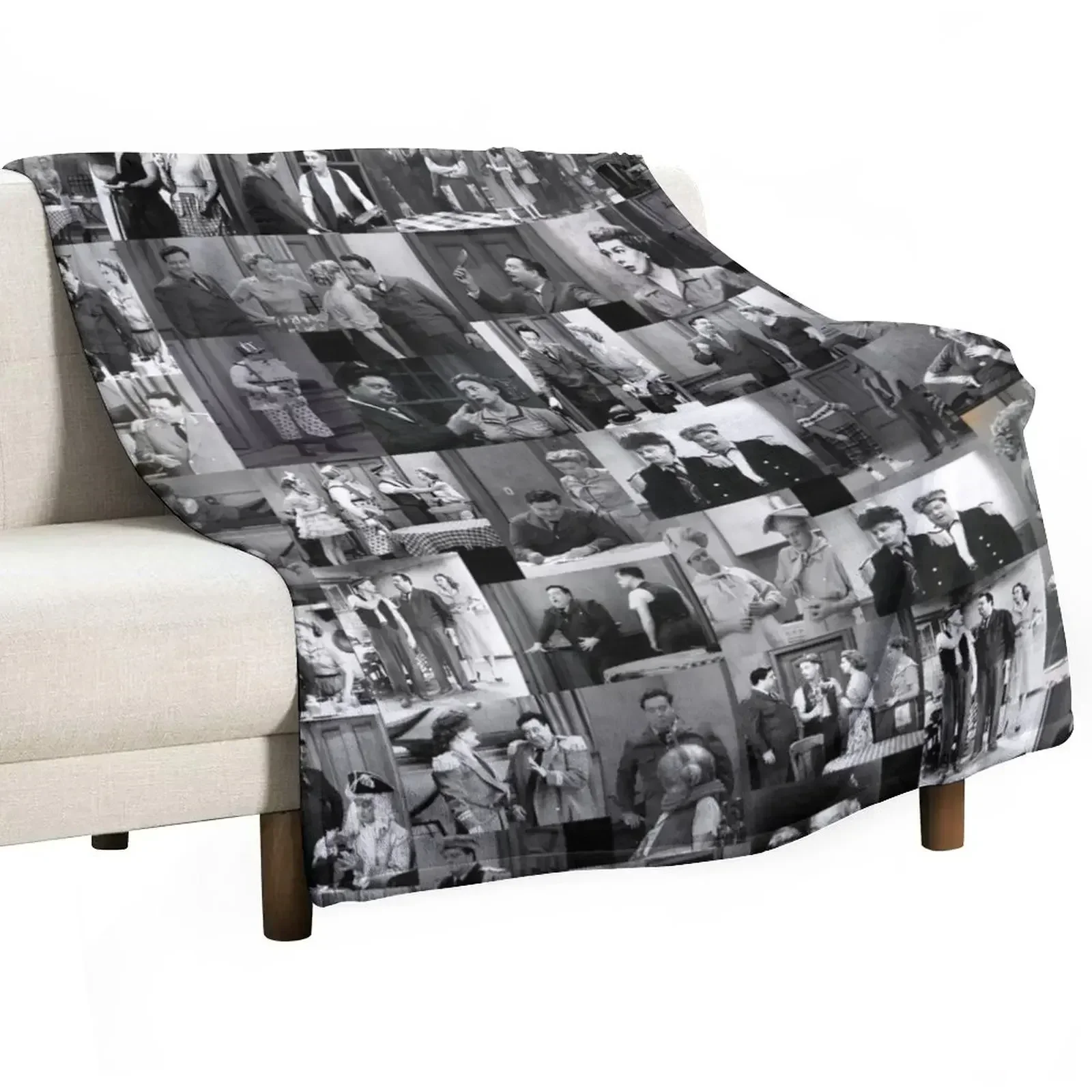 

The Honeymooners Throw Blanket Soft Solid Color Blanket for Couch Bed