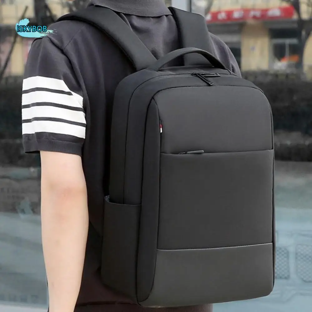Męski plecak o dużej pojemności, wodoodporny, z portem ładowania USB, plecak podróżny, streetwearowy, rekreacyjny, torba na laptopa, na zewnątrz.