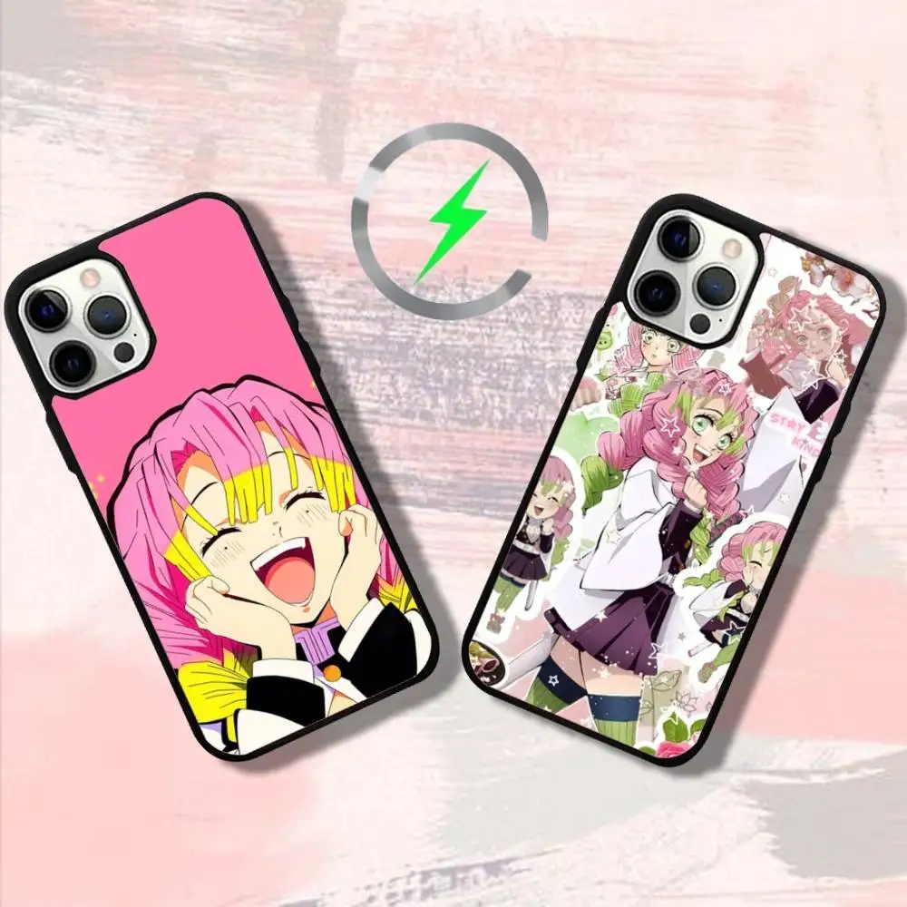 

Anime M-Mitsuri Kanrojis Phone Case For iPhone 17,16,15,14,13,12,11,Pro,Max,Plus,Mini,SE4,E Magnetic Magsafe Wireless Charging