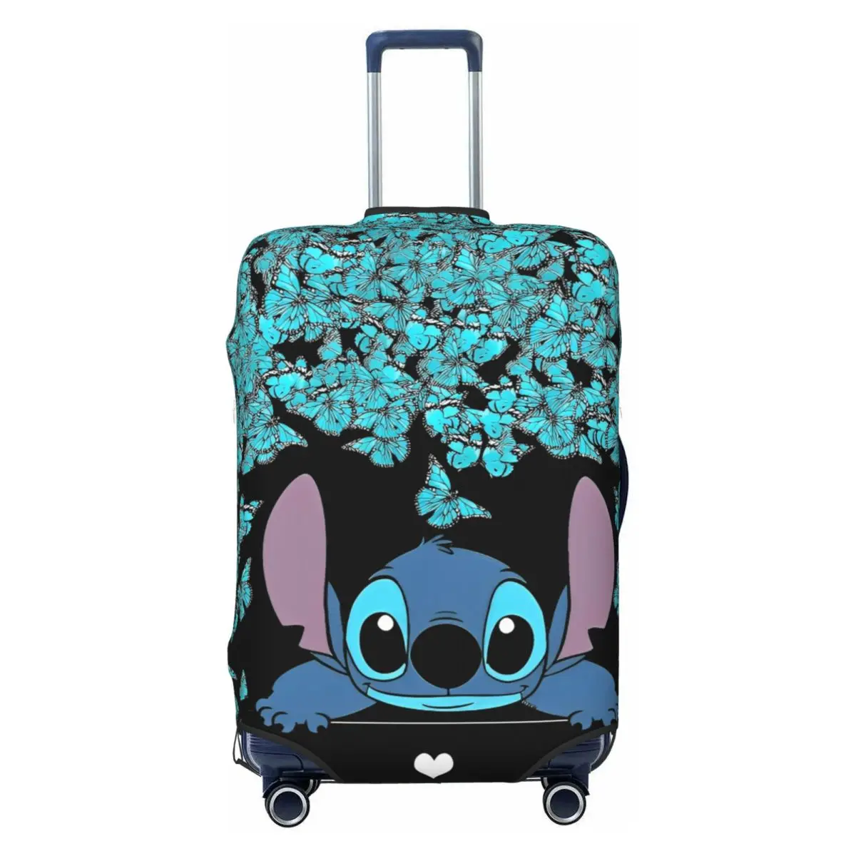 

Чехол для чемодана в стиле аниме с мультяшной вышивкой, эластичный чемодан для отпуска, защита для бизнеса