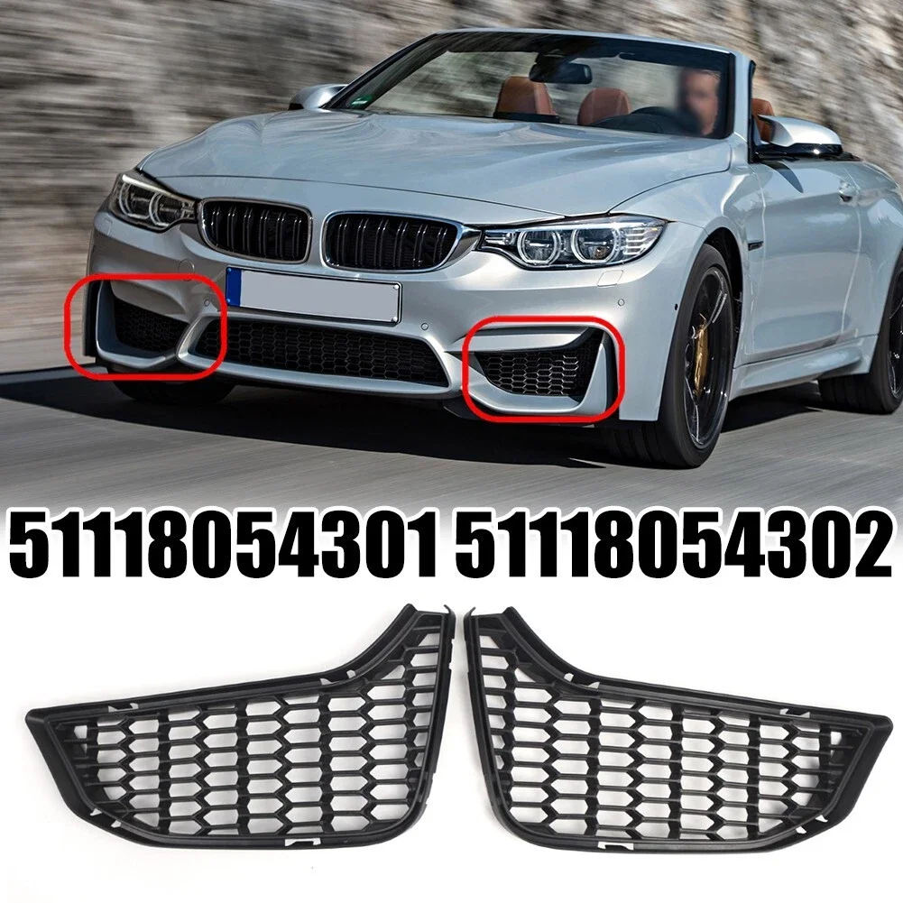 

51118054301 51118054302 Решетка противотуманной фары переднего бампера ABS ДЛЯ BMW M3 M4 F80 F80N F82 F83 LCI 2014 2015 2016-2018