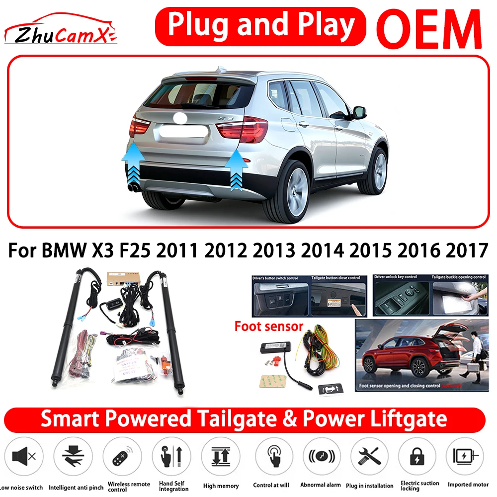 for BMW X3 F25 2011 2012 2013 2014 2015 2016 2017 Smart Powered Tailgate Power Liftgate Automatic Rear Trunk Tailgate Actuator