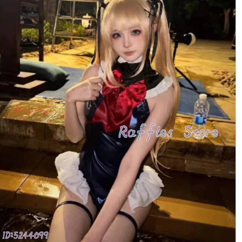 2024 Anime Game Dead Or Alive Cos Marie Rose Cosplay Costumes Jumpsuit Outfits Halloween Carnival Suit Sexy Lolita Swimwear Wigs