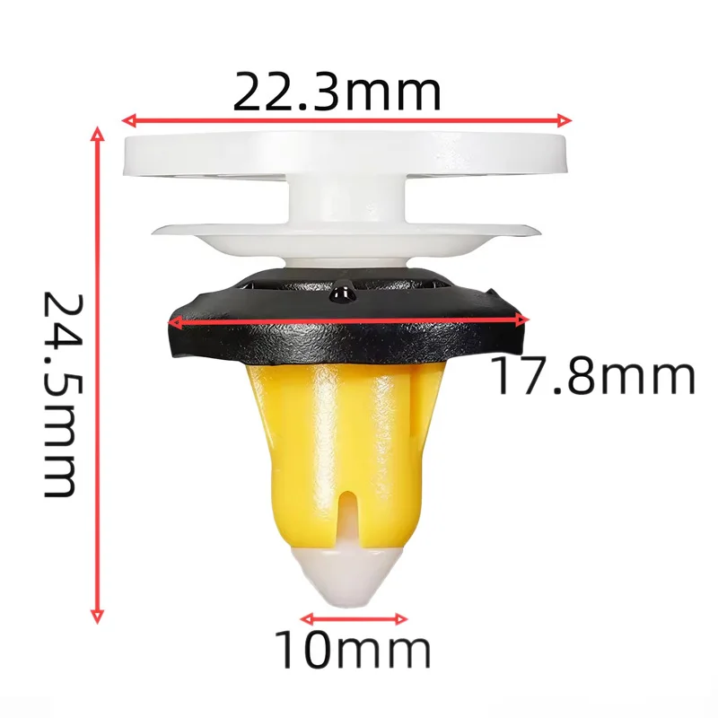 6511618AA 10PCS A-497 Door panel clip hold suitable for Chrysler jeep Fiat automobile door trim panel clip holder 51987227