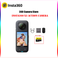 Insta360 X3 Action Camera 5.7K Active HDR Video Waterproof FlowState Stabilization 72MP Photo Original Insta 360 ONE X 3 Camera