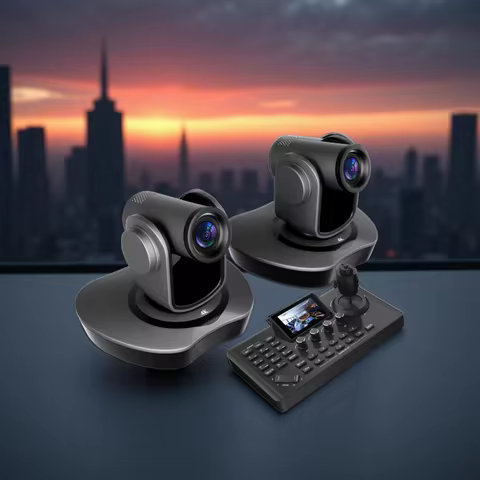 Video Conference Camera Kit 4K PTZ Camera 20X Zoom NDI SDI HDMI IP USB Church live broadcast NDI PTZ camera Controller 1-8pcs