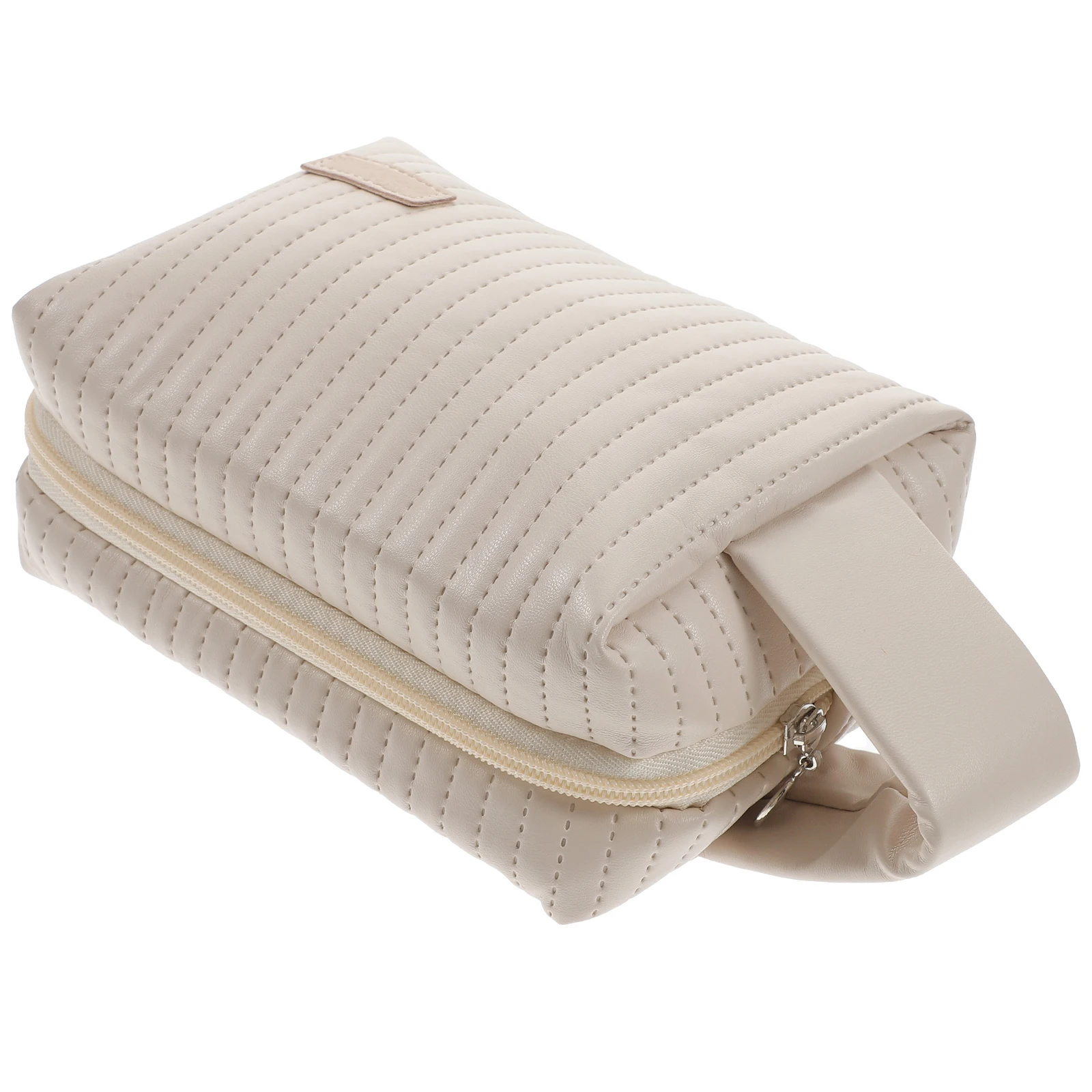 

Large Capacity Makeup Bag PU Waterproof Travel Toiletry Organizer Girls Cosmetics Handbag Storage Pouch