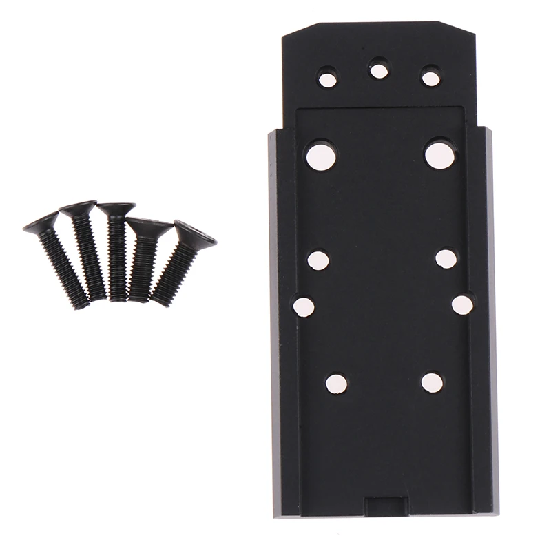Base per piastra di montaggio per mirino tattico Base in metallo CNC P320 adatta per accessori universali per pistola SIG Red Dot Sight