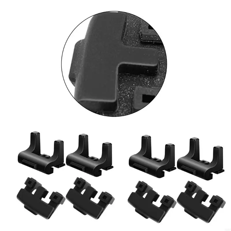 J1HF Heat Resistant Bumpers Nonslip Replacement Shock Absorbing Feet for Plate