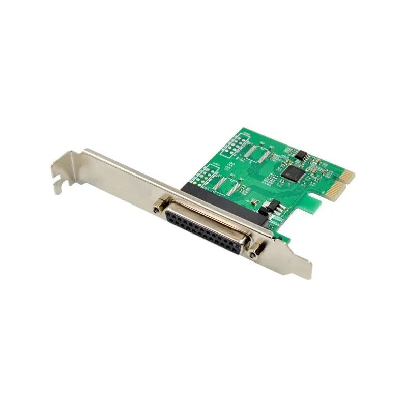 PCIE 1 parallel port card PCI Express 1.1 Gen1 DB25 port LPT Printer adapter converter control riser card chip asix AX99100