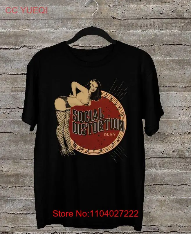 Social Distortion Band Black Unisex Tee Men T-shirt Shirt Fan