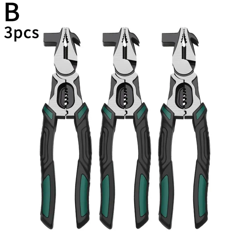 Multi Functional Labor-saving Wire Pliers Wire Breaking Tools Anti Slip Hammer Universal With Pliers Repair Pliers P5h6