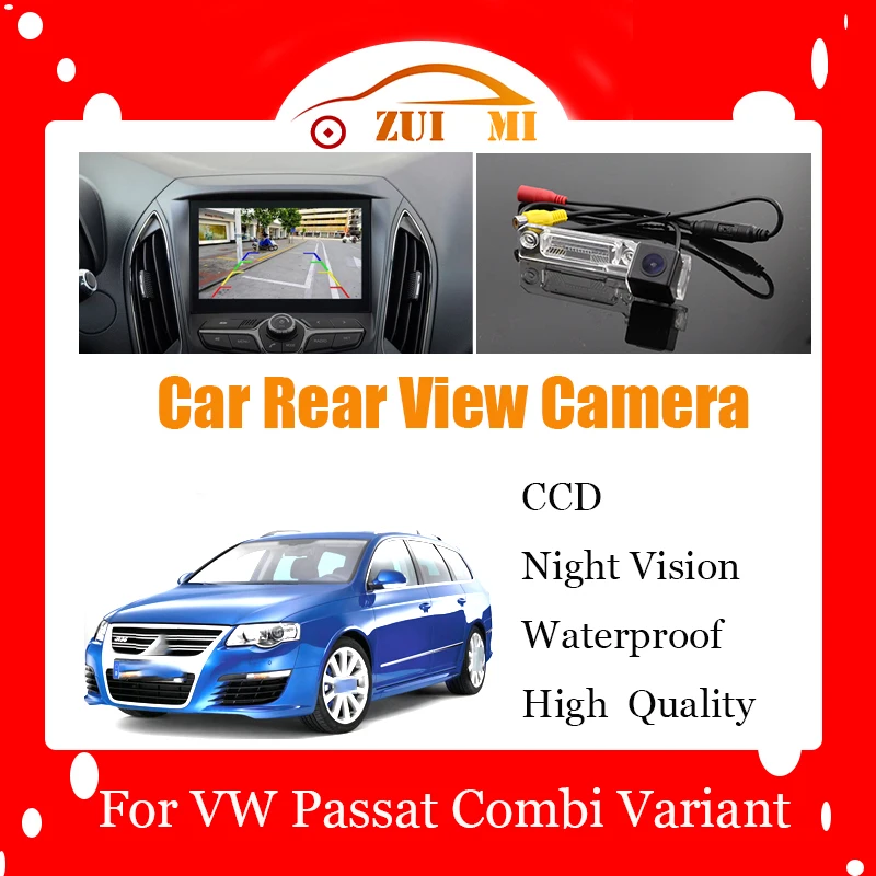 Car Reverse Rear View Camera For Volkswagen For VW Passat Combi Variant 2006~2008 CCD Full HD Night Vision Backup Parking Camera