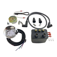 Stable performance 53-660 Ultima Single Fire Programmable Ignition-Coil Kit for Harley Evo Big Twin & XL 70-99 Durable
