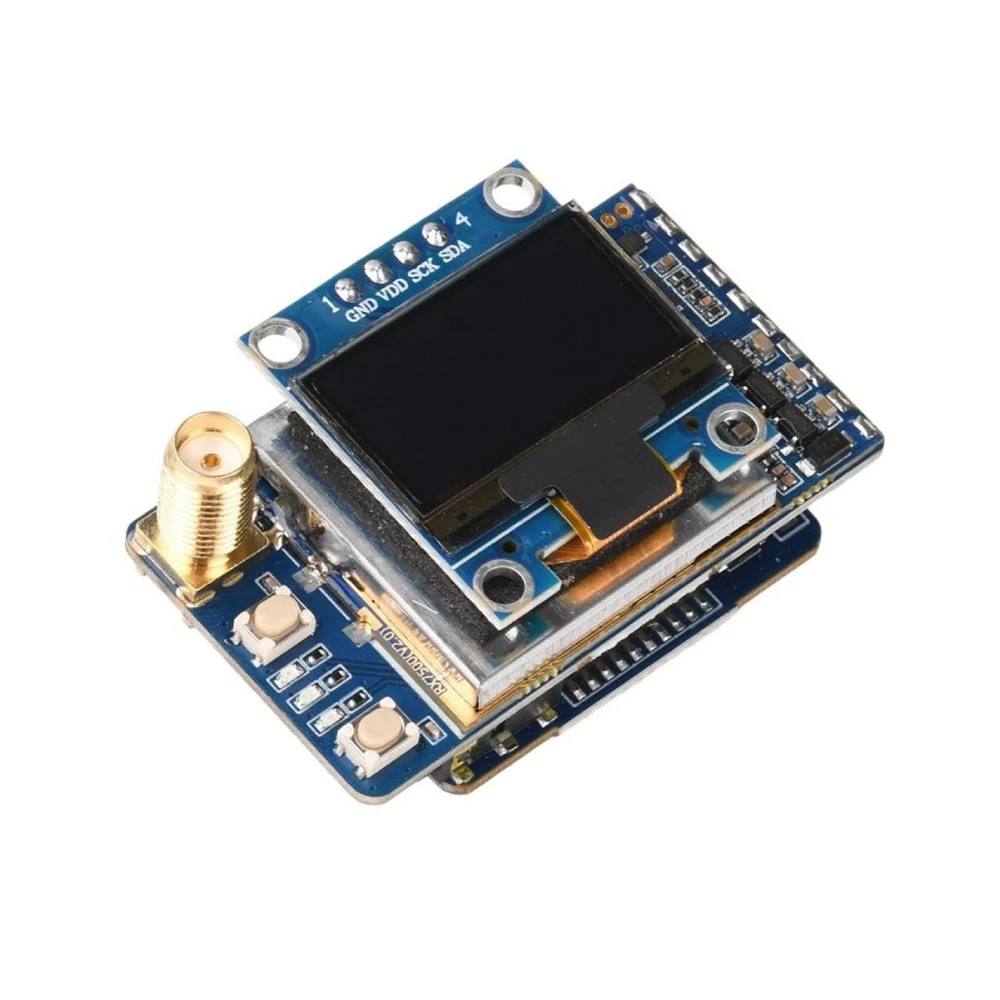 

6.1G-7.2G FPV Video Receiver 64CH 7.2GHz 0.96 Inch OLED Display -95dBm Sensitivity DC5-36V 420mA for FPV Drone Ground Station